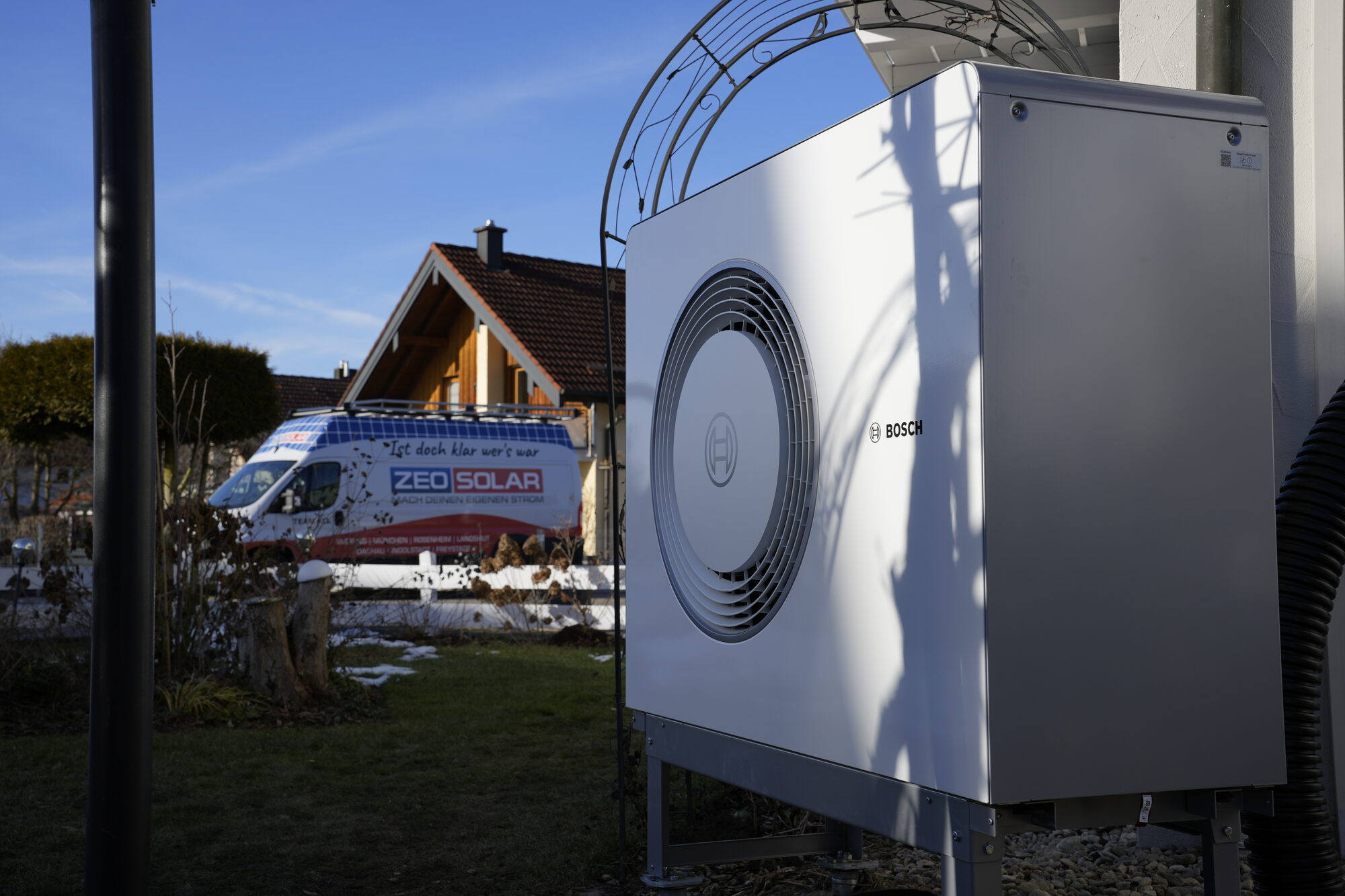 ZEO SOLAR Referenz – Wärmepumpe mit PV-Anlage